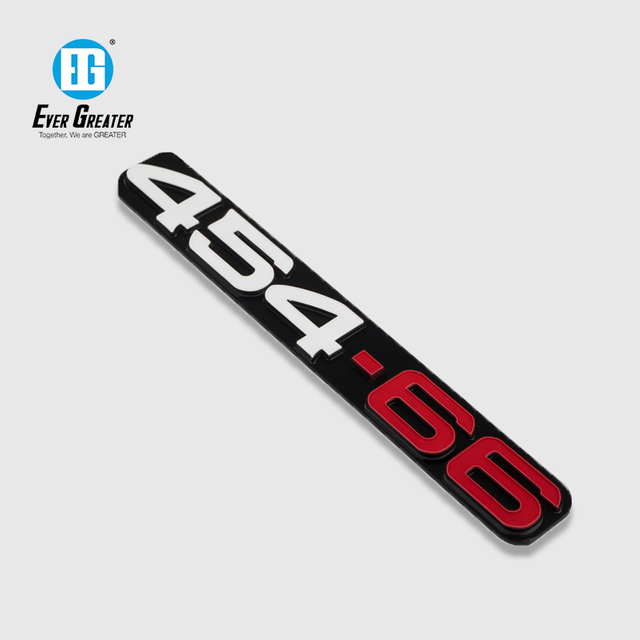 Insignias de plástico de ABS duraderos 